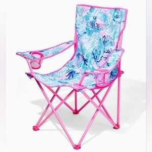 NEW Lilly Pulitzer Folding Beach Chair